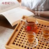 2018 Fuding Golden Leaf White Tea Brick — tea leaves