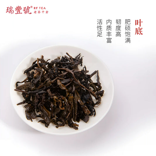 the display of the Liubao tea leaf dark tea Aids digestion and contributes to weight loss Best Tea Online High-Quality Tea for Beginners