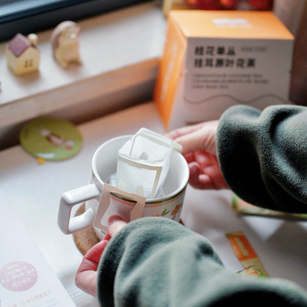Osmanthus Dancong Oolong Tea Sachets — tea product