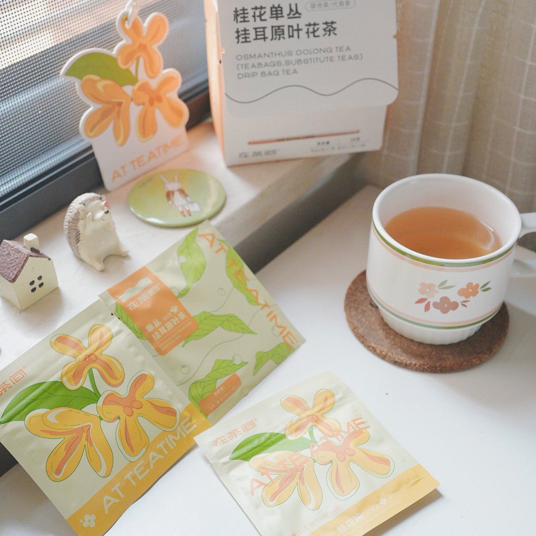 Original Leaf Osmanthus Green Tea & Dancong Oolong Combo – Balance Body & Mind with Floral Harmony