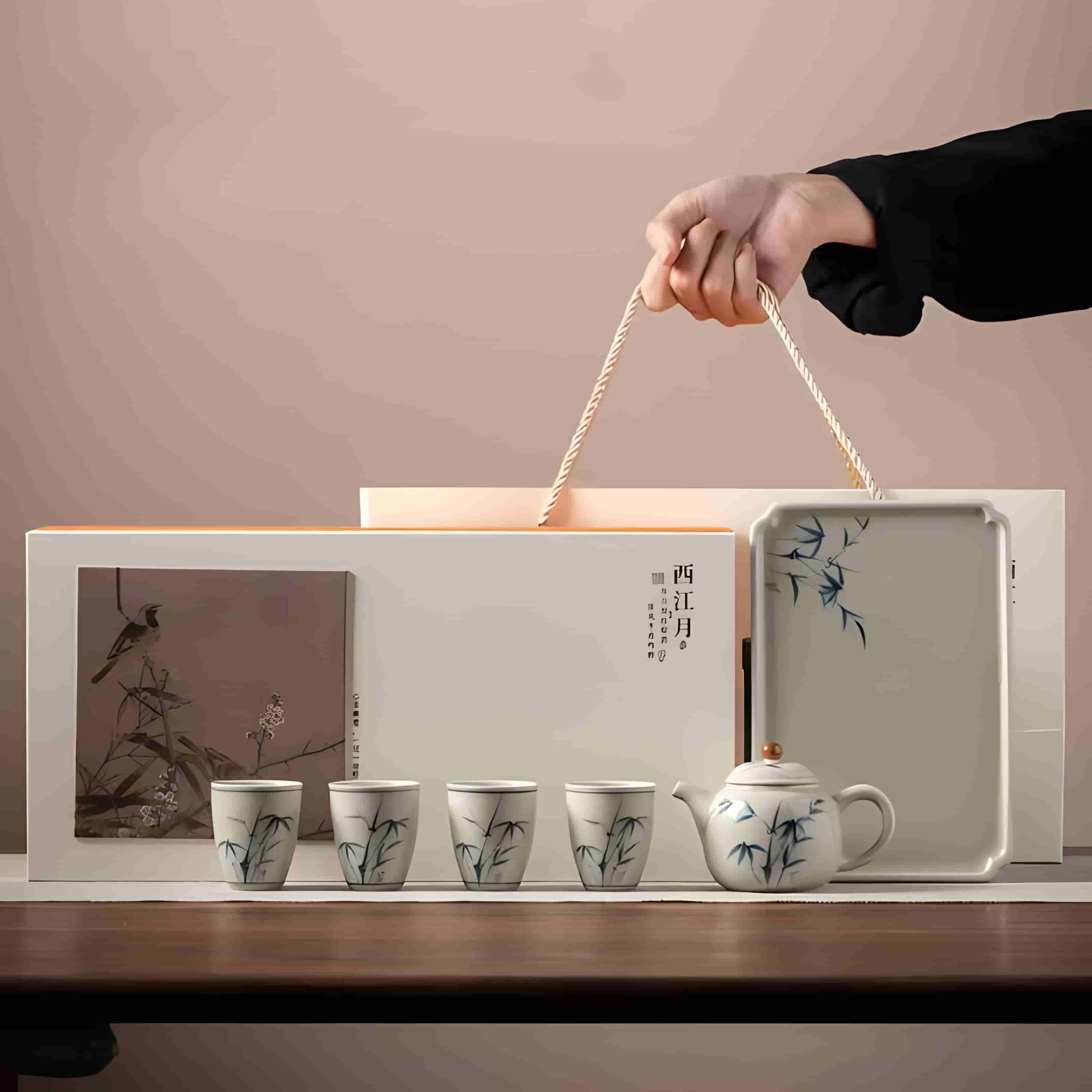 Exquisite Traditional Chinese Tea Set Gift Box | Gifts For Tea Lovers [ 典雅茶具組合 ]