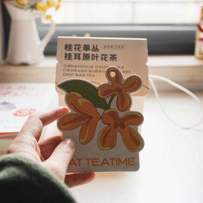 Original Leaf Osmanthus Green Tea & Dancong Oolong Combo – Balance Body & Mind with Floral Harmony
