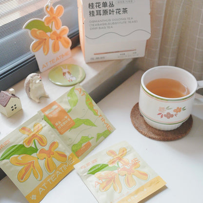 Original Leaf Osmanthus Green Tea & Dancong Oolong Combo – Balance Body & Mind with Floral Harmony