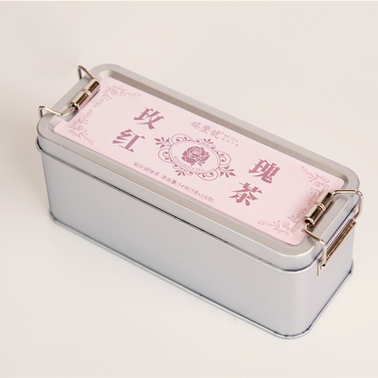 Christmas Gift Tea Set: Rose Black & White Tea Advent Calendar with A Hundred Flowers Bloom Cup